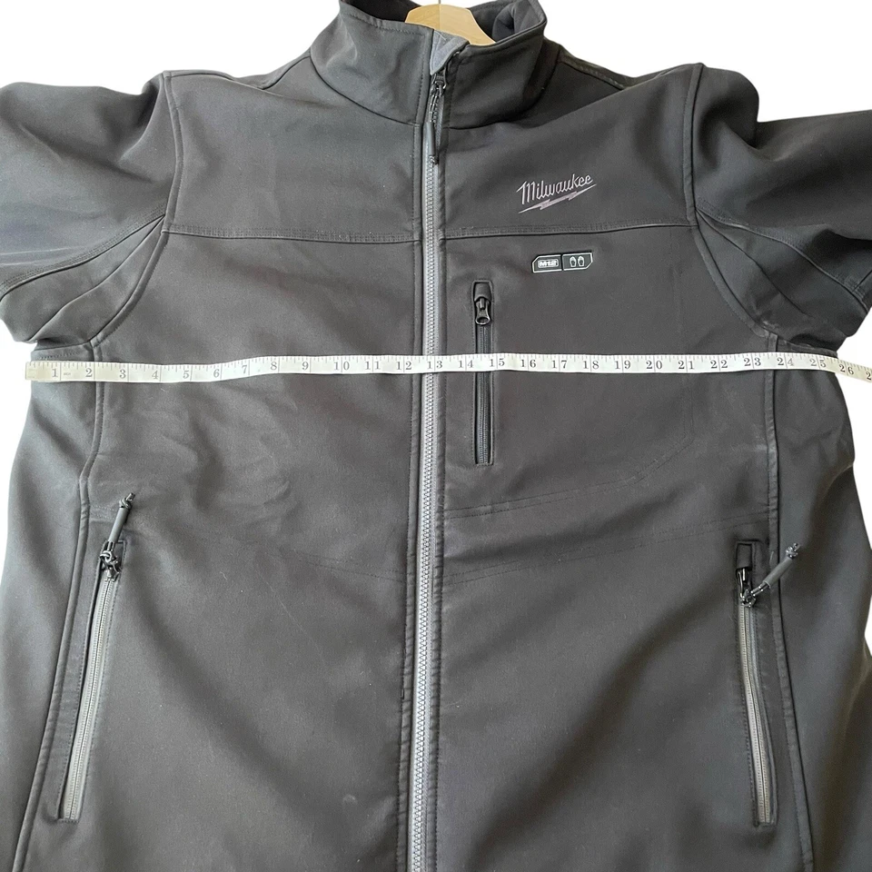 Milwaukee M12 12V Heated Toughshell Jacket - XL, Black *JACKET ONLY* - Image 3 of 4