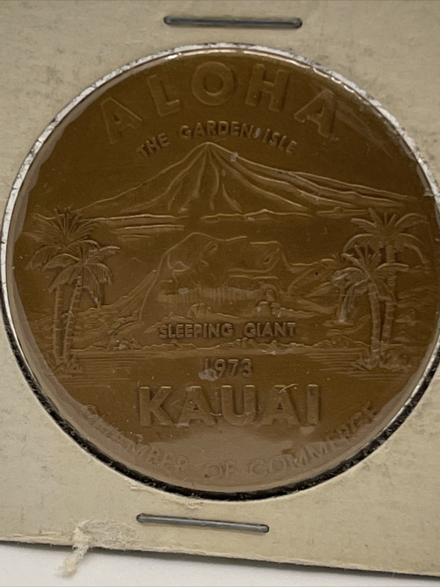 シルバー ゴールド アンティークコイン 1973 Kauai Dollar, Aloha Hawaii, Cha 節約 #1931 シルバー ゴールド  アンティークコイン 1973 Kauai Dollar