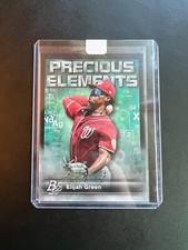 Elijah Green 2023 Bowman Platinum Baseball #PE-24 - PRECIOUS ELEMENTS