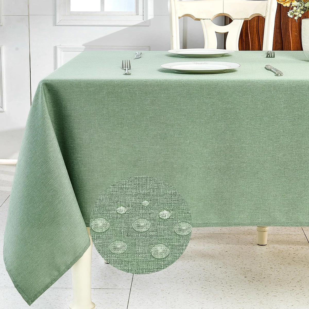 square linen tablecloth products for sale | eBay display picture 1