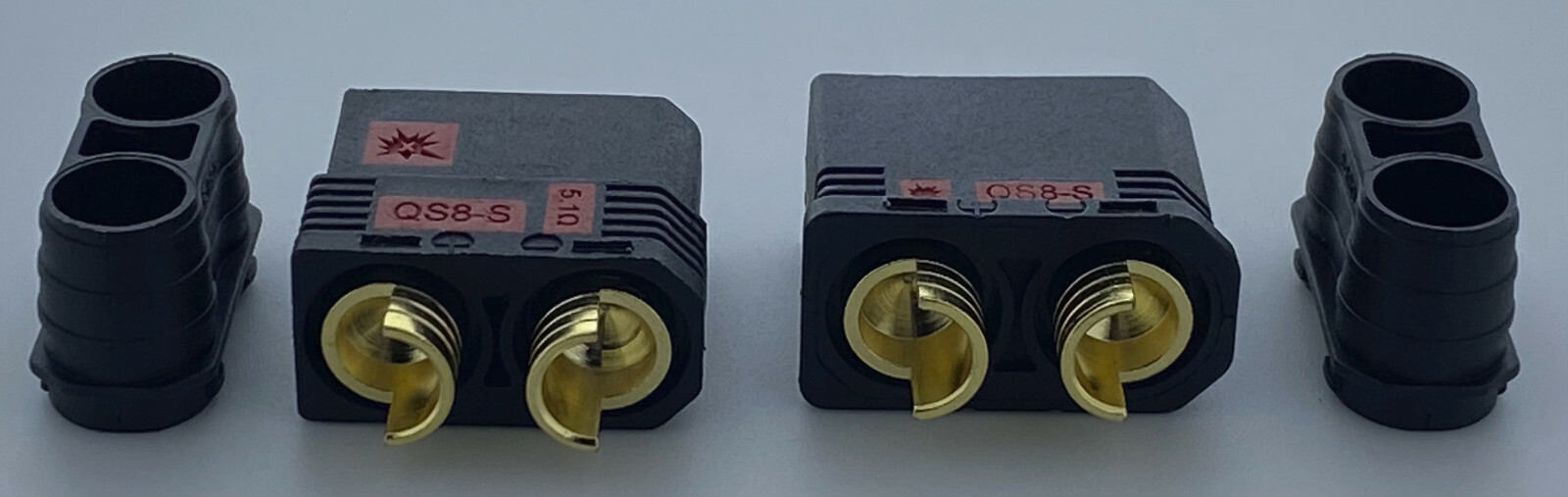 QS8 120A RC Connector Set Male And Female TRAXXAS ARRMA REDCAT HSP LOSI