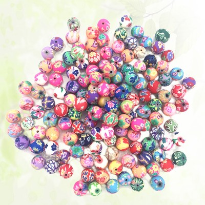 300 Pcs Schmuck Ton Ton Perle Armband Flache Ton , Der Ton Wulst