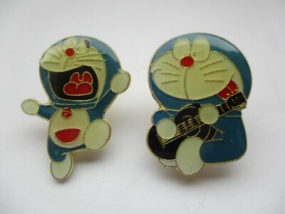 DORAEMON MANGA SERIE CARTOON COMIC BUCH ROBOTER KATZENEMAILLE VINTAGE PIN ABZEICHEN NEU