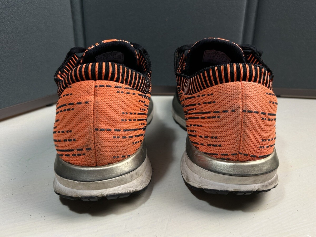 Brooks Ricochet Black Orange Mens Size 8.5 Running Gym Shoes Casual Comfort Men main image 2