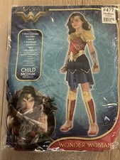 Justice League Wonder Woman Kids Halloween Costume Superhero Youth Medium