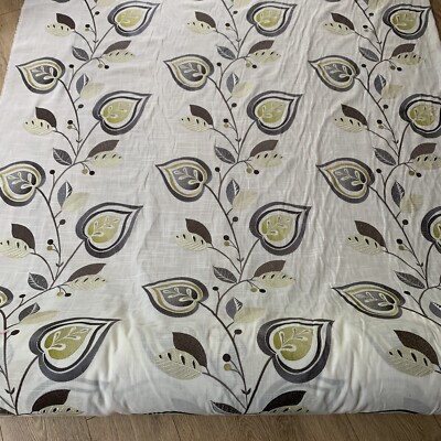 iLiv ADARA chartreuse 3m Curtain Cushion Upholstery Fabric Cotton/linen