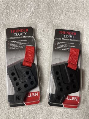 Set of 2 Thunder Cloud 209 Primer Capper - Holds 8+ Primers W/ Lanyard Loop NEW 