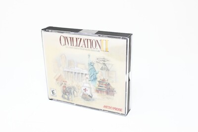 Sid Meiers Civilization II - PC - RTS Sim - JC  See Desc