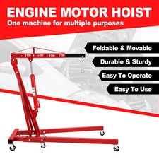 2 Ton Engine Hoist Folding Cherry Picker Engine Crane Hoist Wlever 6 Wheels 2 Ton Engine Hoist Folding Cherry Picker Engine Crane Hoist Wlever 6 Wheels