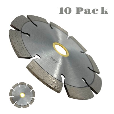 10Pack 4.5 Inch Diamond Blade Cutting Concrete  Masonry Materials pavers Bricks