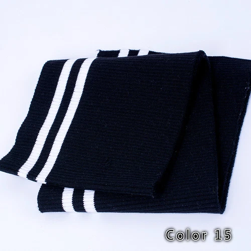 Stripe Stretch Knit Neckline Cuff Waistband Leg Arms Rib Baseball Clothes Fabric - Picture 30 of 36