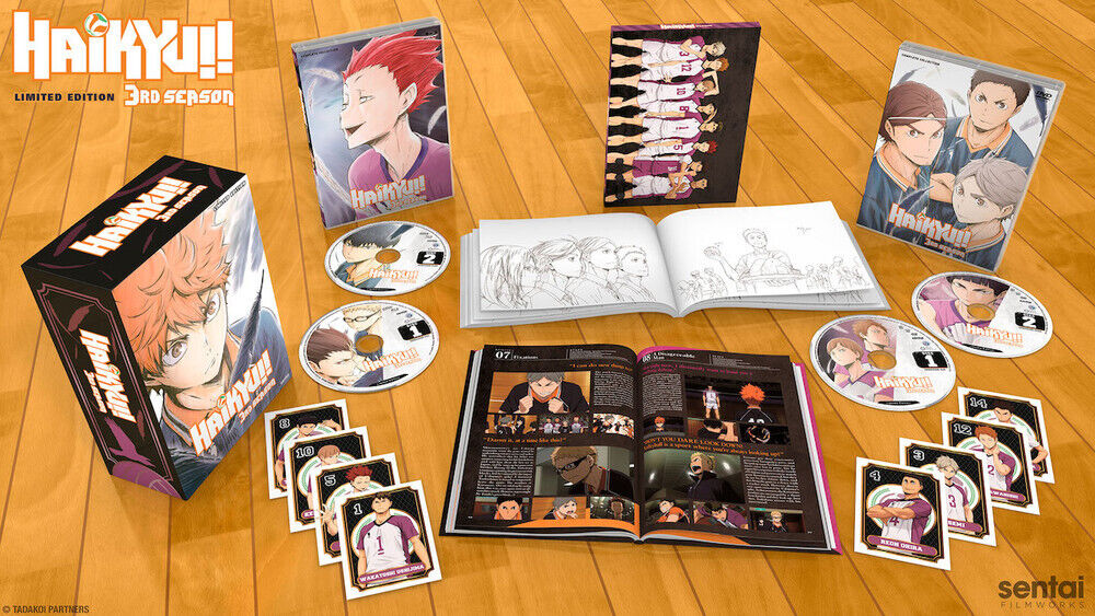 Haikyu Haikyuu Complete Season 2 Limited Premium Blu-ray DVD Box Set Anime