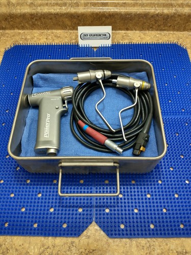CONMED HALL POWERPRO PRO6100 HANDPIECE,MC5057 CABLE,WIRE & PIN DRIVERS PRISITINE