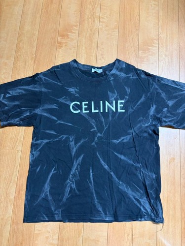 Celine, Celine Vintage T-Shirt Finish Limited Edition Popular Luxury Designer Signature