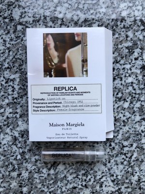 Replica Lipstick On Maison Martin Margiela Discontinued EDT Perfume Sample