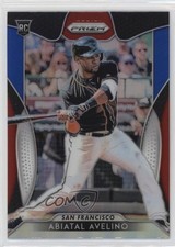 2019 Panini Prizm Tier III Red White & Blue Prizm Abiatal Avelino #231 0ym4