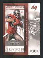 2013 Panini Contenders #22 Vincent Jackson Tampa Bay Buccaneers 43624