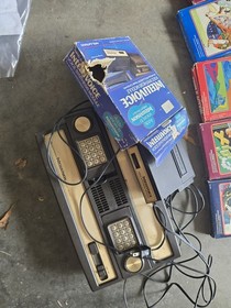 Mattel Intellivision Console w/ Intellivoice, Controllers, Games & Cases Lot