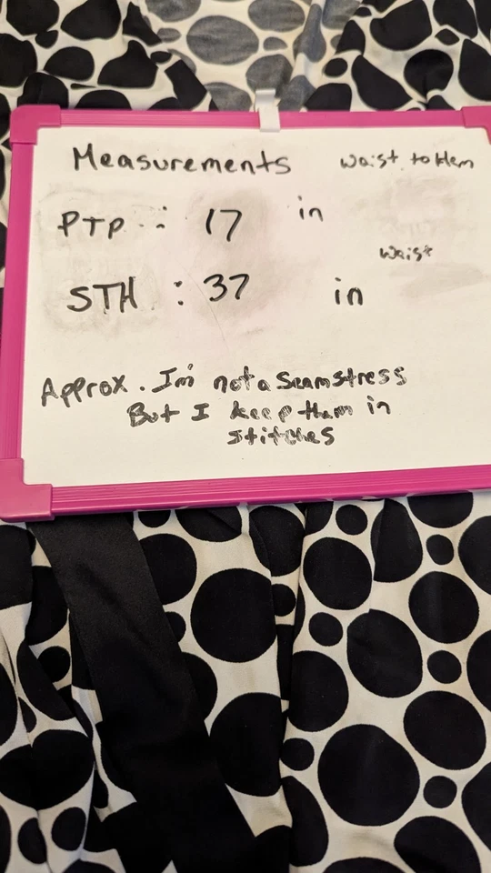 Vestido de malha INC tamanho S bolinhas Jersey com faixa de seda Carreer Office retrô clássico - Imagem 4 de 4