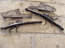 LC Smith Shotgun Side Locks & 2 Trigger Assembly Gun Parts for Gunsmith Repair