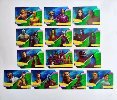 Finding Unicorn Guardians of the Galaxy DUAL CHARACTERS CARD FULL SET 13 -joe