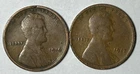 1916 & 1917 Lincoln Wheat Cent/Penny. BU. Free S&H W/Tracking!!   #US163