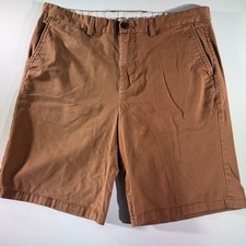 OLD NAVY Men s Ultimate Slim 10" Shorts w/Built-In Flex, Burnt Ginger, 36W