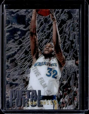 1995-96 Fleer Metal Metal Force Joe Smith #13 Rookie RC