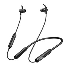 CXK Neckband Bluetooth Headphones, 80Hrs Wireless Headphones with Mic Black