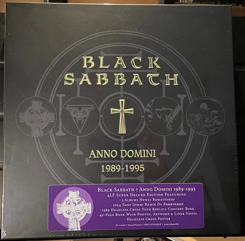 BLACK SABBATH - ANNO DOMINI 1989-1995 VINYL BOX SET 2024 USA SEALED