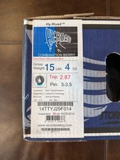 New 2014 Storm Hy-Road Bowling Ball 15LBS 3-3.5 Pin 2.87 Top NIB HyRoad