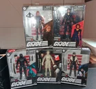 Hasbro G.I. Joe Classified Snake Eyes Movie Set. Lot of 5