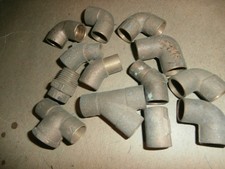 Lot adaptateur mâle accouplement 13 laiton 1/2" cuivre sueur 90 coudes Wye Street 45