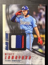 2025 Topps Series 2 - Major League Material Wyatt Langford #MLM2-WL Black /10