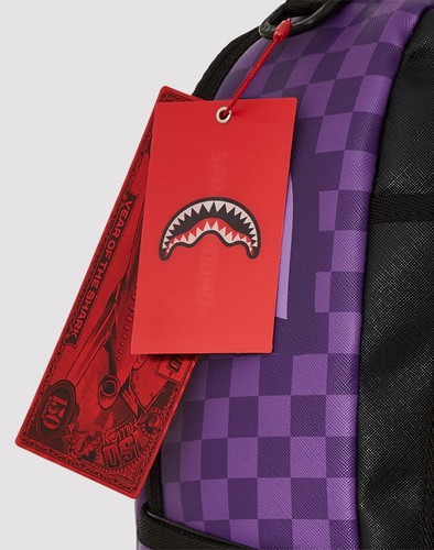 Mochila Unisex L Bolso GBS33 Sprayground Tiburón Púrpura Tiburón En París DLXSV B7645 - Imagen 9 de 18