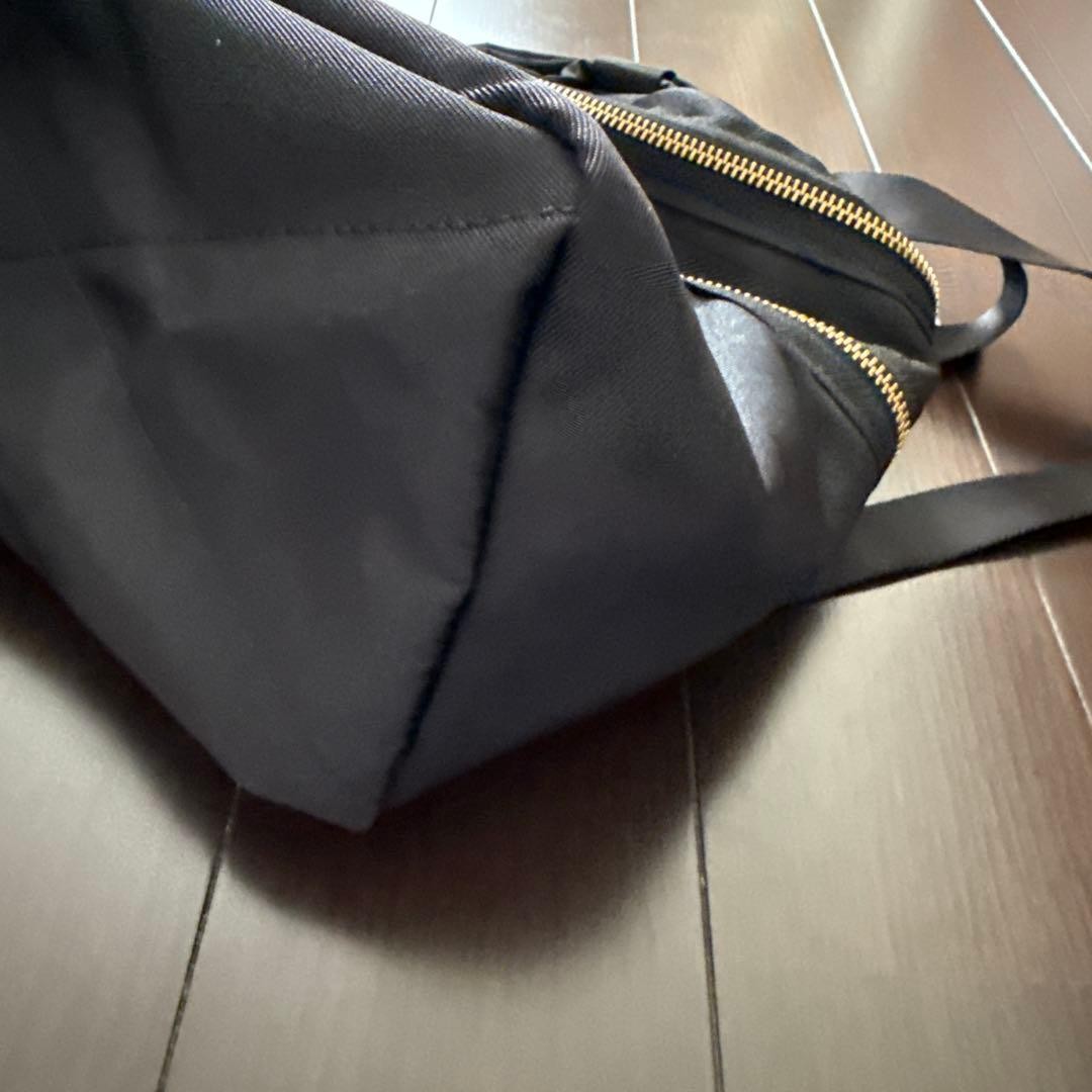 LANVIN Black Nylon Backpack Adjustable Straps Nea… - image 4