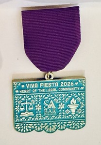 Fiesta Medal San Antonio Bar Foundation  2026