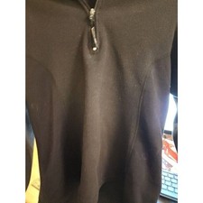 The North Face Jacket Women s Black Fleece 1/4 Zip Pullover Size Small Nice BBB