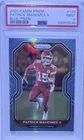 2020 PANINI PRIZM PATRICK MAHOMES II TRUE BLUE PRIZM PSA 9 SSP CHIEFS