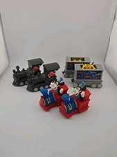McDonald's Train Toy Lot of 6: 2022 Disney Runaway Railway Goofy  2017 Holiday