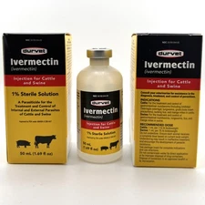 [Original] Durvet treatment for cattle and swine 50ml exp 03/27 Pack of 3