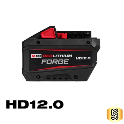Milwaukee Tool 48-11-1813 M18 Redlithium Forge HD 12.0 Amp Battery