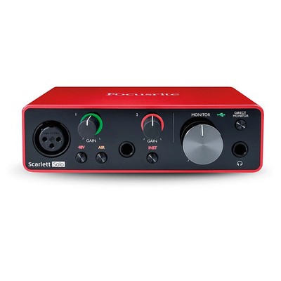 Focusrite Scarlett Solo USB Audio Interface (Gen 3)