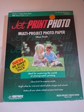 Jet Print Photo Multi-Project Photo Paper Gloss Fin 60 Sheets 8.5 x 11 D5