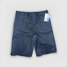 NWT Dickies Boys Flexwaist Flat Front Short 20 Reg Classic Fit Navy Blue