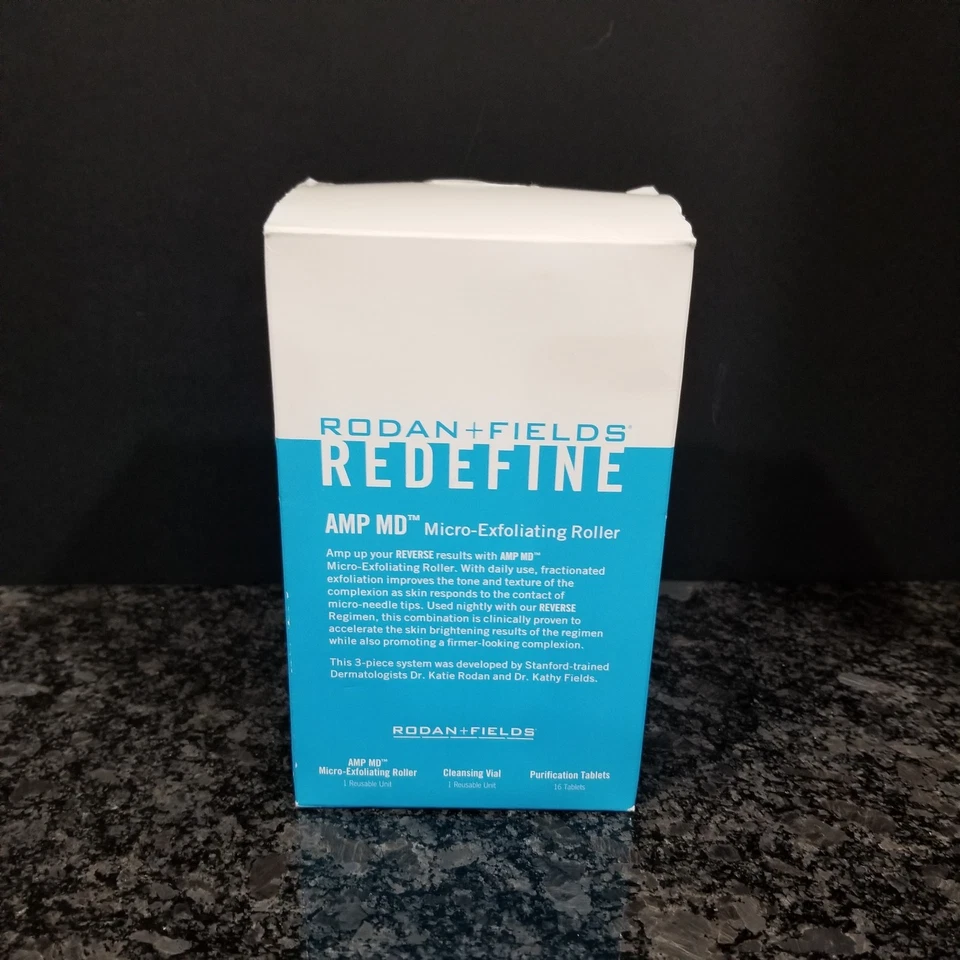Rodan Fields Redefine AMP MD Micro-Exfoliating Roller Improves Skin Texture - Image 3 of 4