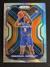 Immanuel Quickley Prizm 2020/21 Prizm Silver #296