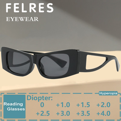 Personality Tinted Reading Glasses For Women Outdoor Shade Presbyopic Glasses 