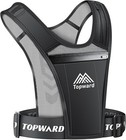 Running Vest Phone Holder for Men Women, Waterproof Cell Phone & Key Pouch, Refl
