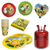 Biene Maja 47-Tlg. Party Set – Kindergeburtstag Deko Mit Folienballons Serviette